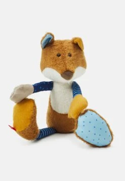 Sigikid FUCHS PATCHWORK SWEETY UNISEX - Kuscheltier - Rotbraun/blau -Sigikid 04833141cdf6482aa04a8e5b29ce3886