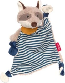 Sigikid Schnuffeltuch Waschbär Blau (39195)