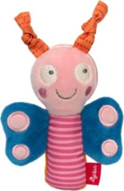 Sigikid Greifling Schmetterling Mit Spiegel, Red Stars