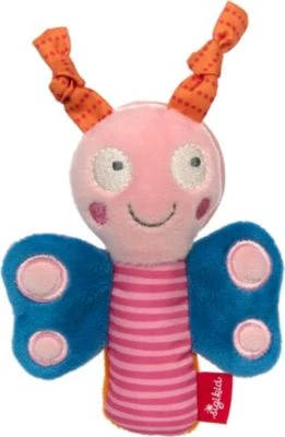 Sigikid Greifling Schmetterling Mit Spiegel, Red Stars 3 Sigikid Greifling Schmetterling Mit Spiegel, Red Stars