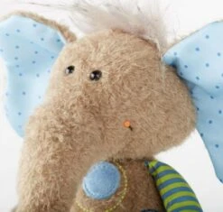 Sigikid Elefant Blau, Patchwork Sweety, 26 Cm (42962) -Sigikid 25791295 03