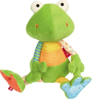 Sigikid Frosch, Patchwork Sweety, 30 Cm (42940) 3 Sigikid Frosch, Patchwork Sweety, 30 Cm (42940)