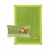 Sigikid Baby Kuscheldecke & Kissen Set 2-tlg. Fuchs Forest Fox Grün Spieldecken -Sigikid 26377505 01