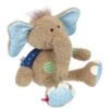 Sigikid Stofftier Elefant Blau Patchwork Sweety -Sigikid 42962 600x600