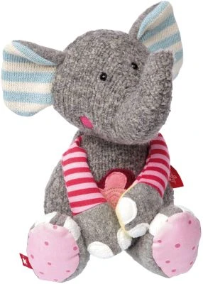 Sigikid Elefant, Patchwork Sweety, 31 Cm (38709) 3 Sigikid Elefant, Patchwork Sweety, 31 Cm (38709)