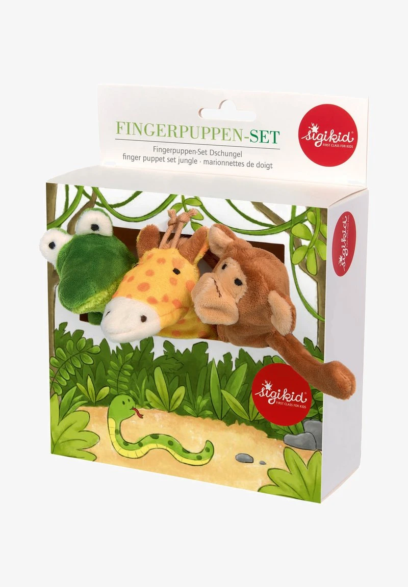 Sigikid PACK OF 3 FINGERPUPPEN SET MY LITTLE THEATRE - Kuscheltier - Mehrfarbig 4 Sigikid PACK OF 3 FINGERPUPPEN SET MY LITTLE THEATRE - Kuscheltier - Mehrfarbig – Bild 2
