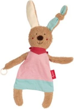 Sigikid Schnuller-Schnuffeltuch Hase Pink (38847)