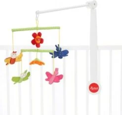 Sigikid Holzrack Für Mobile, Weiß (75090) -Sigikid 8389156 06