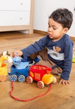 Sigikid NACHZIEHSPIELZEUG SAFARI-ZUG PLAYQ - Spielzeugset Züge - Mehrfarbig 9 Sigikid NACHZIEHSPIELZEUG SAFARI-ZUG PLAYQ - Spielzeugset Züge - Mehrfarbig -Sigikid c1f0f22a75b04524a0de315a7707520a